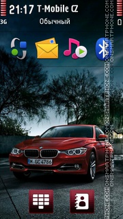 Bmw 3 Gt theme screenshot