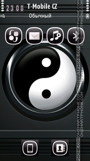 Yin Yang 02 tema screenshot