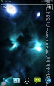 Скриншот темы Magic Smoke 3D Live Wallpaper