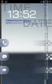 Скриншот темы GlassBox