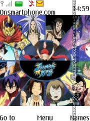 Скриншот темы Shaman King