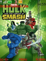 Hulk & The Agents SMASH theme screenshot