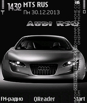 Capture d'écran Audi-RSQ thème