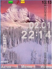 Winter theme screenshot