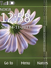 Flower 02 tema screenshot