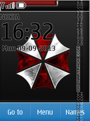 Umbrella Corporation - The Resident Evil es el tema de pantalla