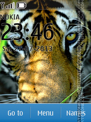Capture d'écran Tiger 55 thème