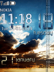 Sky theme screenshot