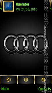 Capture d'écran Audi Badge thème