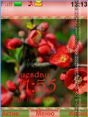 Bright colors of spring tema screenshot