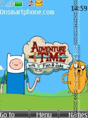 Adventure Time es el tema de pantalla