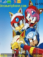 Samurai Pizza Cats theme screenshot