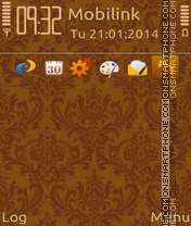 Woodish tema screenshot