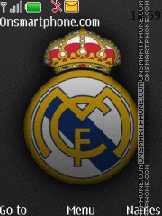 Real Madrid theme screenshot