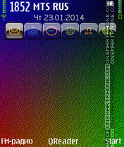 Full-Color es el tema de pantalla