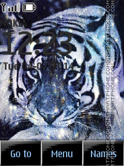 Tiger tema screenshot