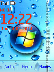 Windows theme screenshot