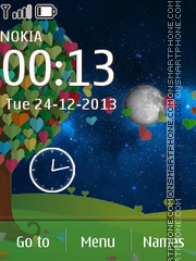 Love Tree 01 tema screenshot