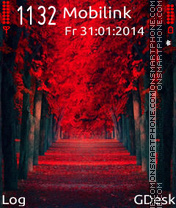 Red path theme screenshot