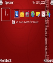 Red theme screenshot