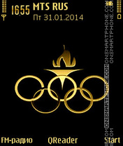 Capture d'écran Olympic thème