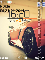 Lambo - Sport Car theme screenshot