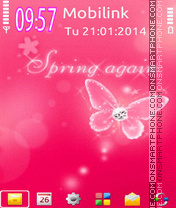 Spring again es el tema de pantalla