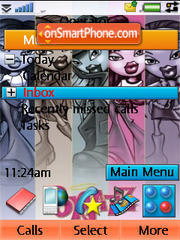 The Bratz theme screenshot