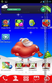 Скриншот темы Happy Christmas 06