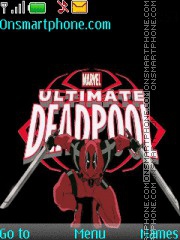 Ultimate DeadPool theme screenshot