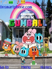 Gumball tema screenshot