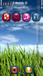 Grass HD 01 theme screenshot