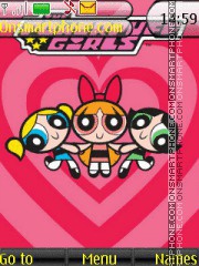 The Powerpuff Girl tema screenshot