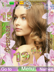 Скриншот темы Spring beauty