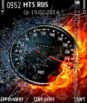 Capture d'écran Speed-Fire thème