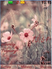 Flower tema screenshot