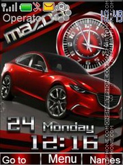 Mazda tema screenshot