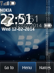 Capture d'écran RIM - Blackberry Storm thème