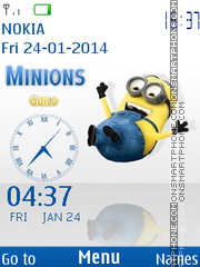 Minions 01 es el tema de pantalla