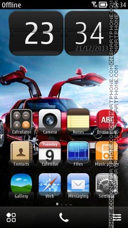 Mercedes-Benz SLS AMG Theme-Screenshot