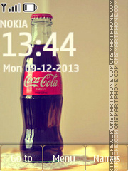 Coca-Cola Bottle theme screenshot