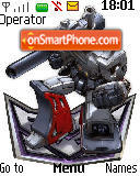 Megatron theme screenshot