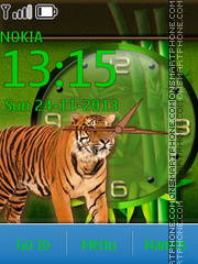 Tiger 56 es el tema de pantalla