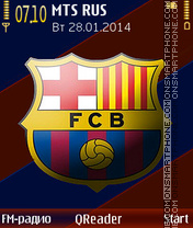 Barcelona tema screenshot