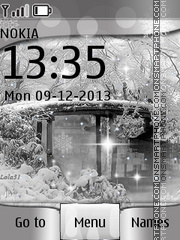 Capture d'écran Winter 21 thème