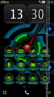 Abstract Heart 04 Theme-Screenshot