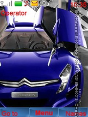 Скриншот темы Citroen Cars