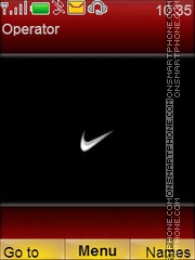 Nike tema screenshot