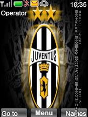 Juventus tema screenshot