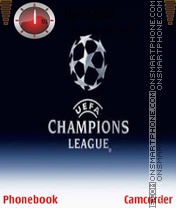 Скриншот темы Champions League